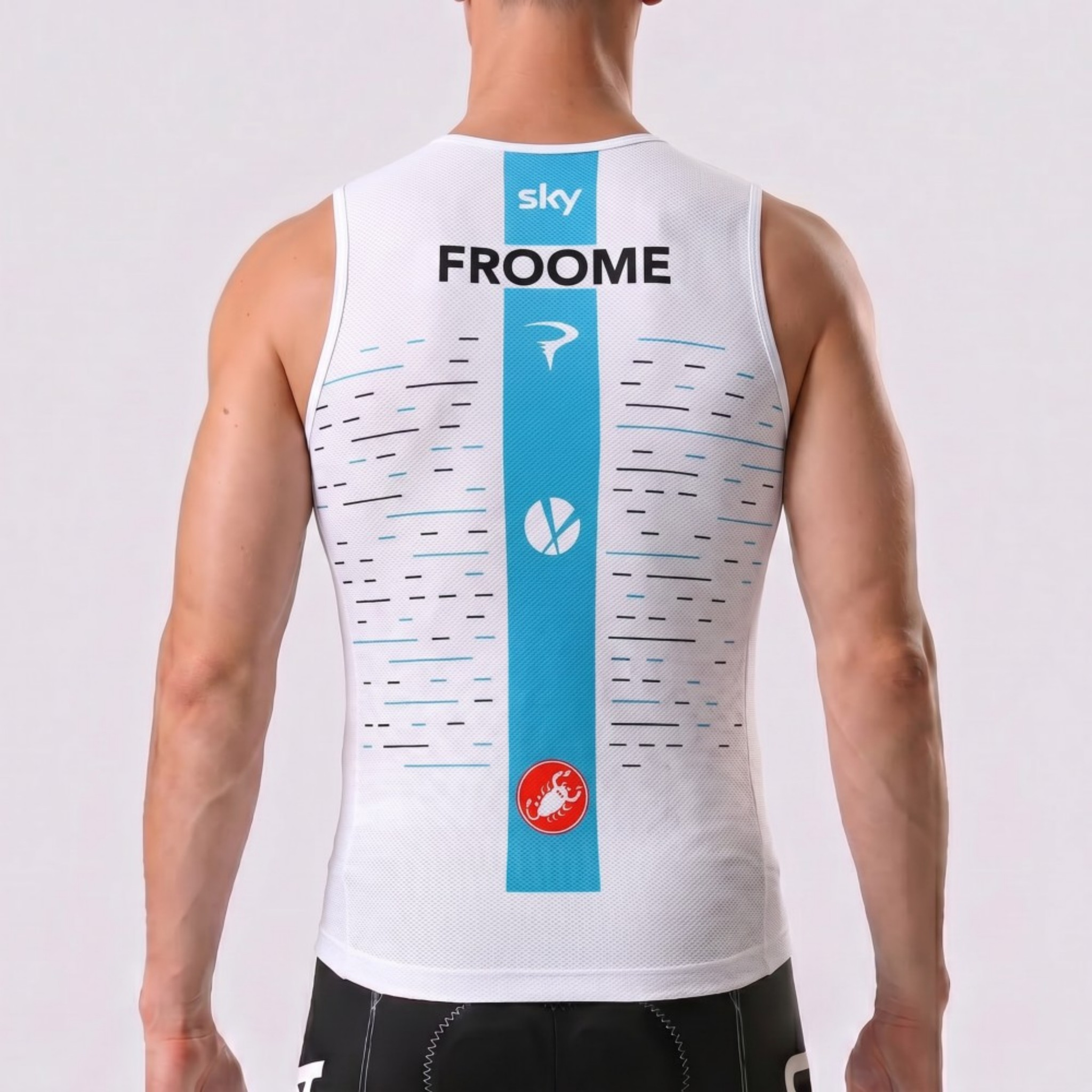 2018 Sky Data Print Cycling Vests