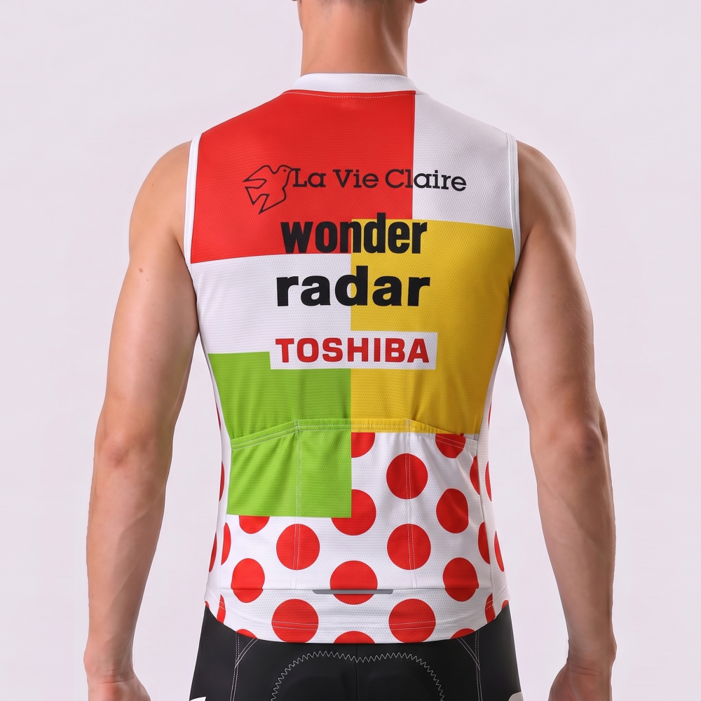 1987 La Vie Claire Sleeveless Cycling Jersey