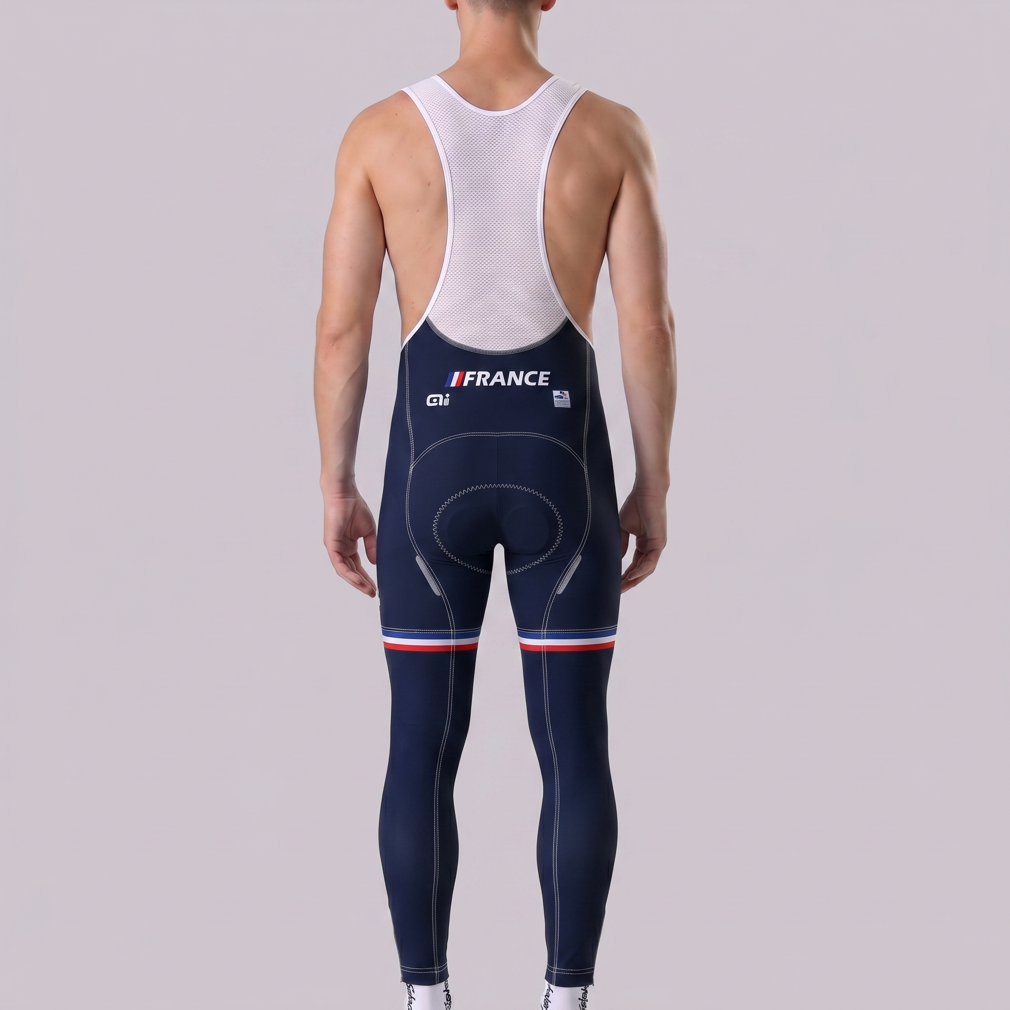 2022 France Fleece Bib Cycling Pants