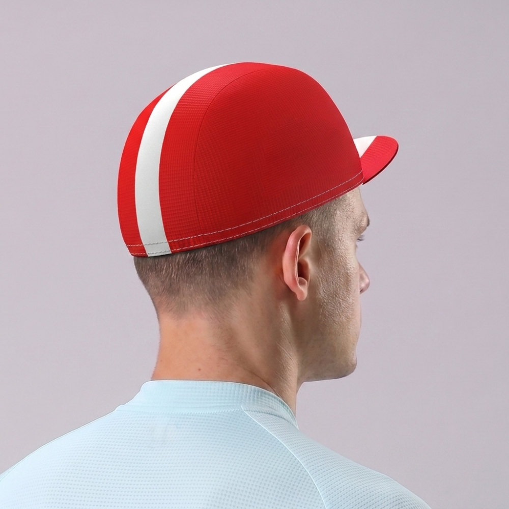 Red Cycling Cap