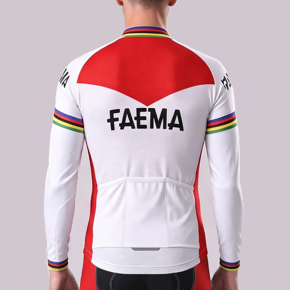 1967 Faema Fleece Long Cycling Jersey