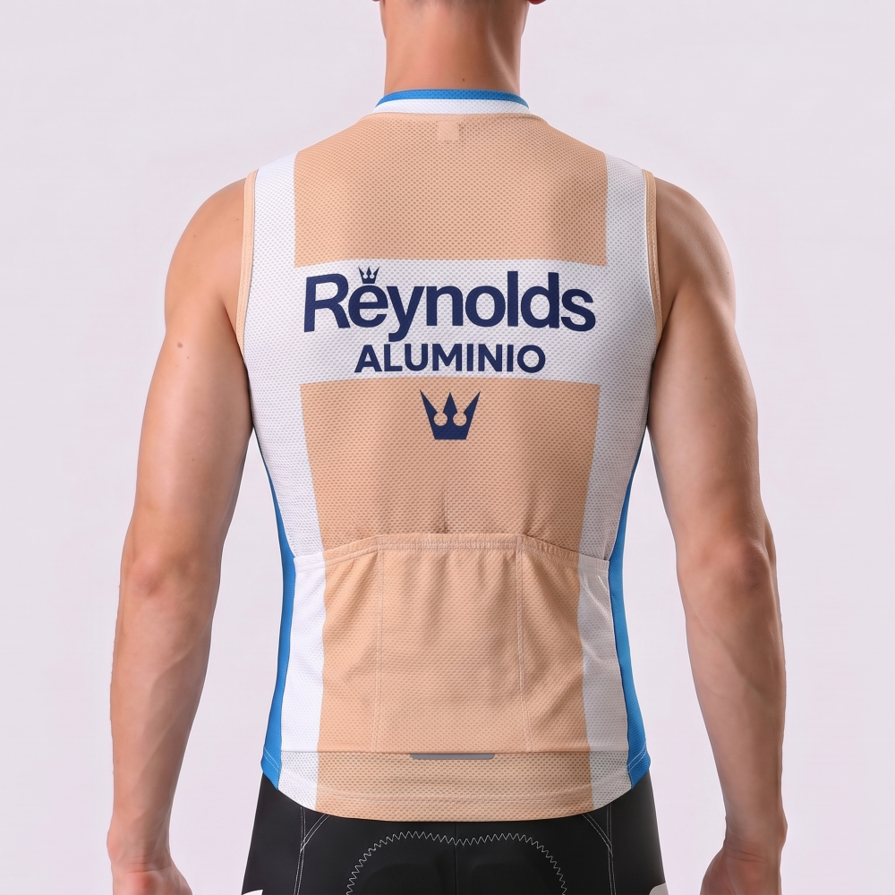 1988 Reynolds Aluminio Windproof Sleeveless Cycling Jersey