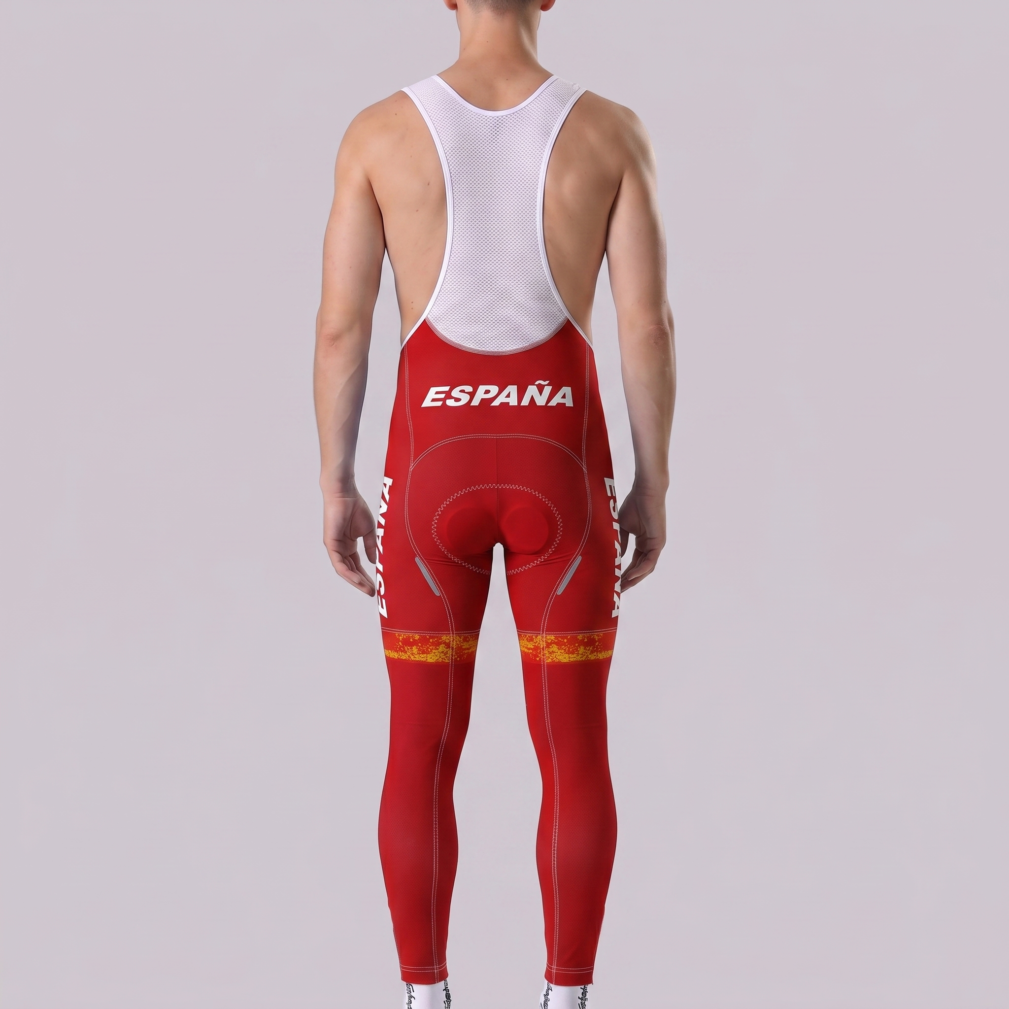 ESPANA Red Bib Cycling Pants