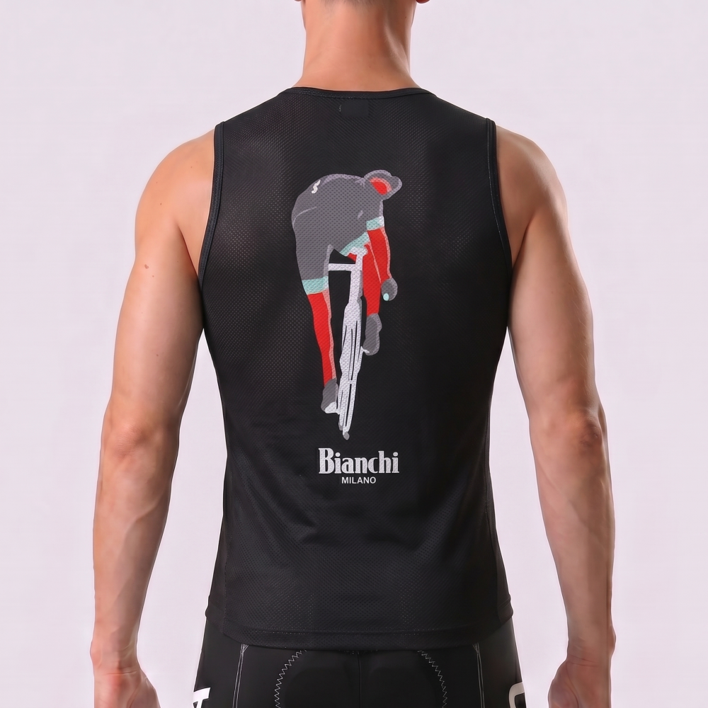 Rider Bianchi Cycling Vests