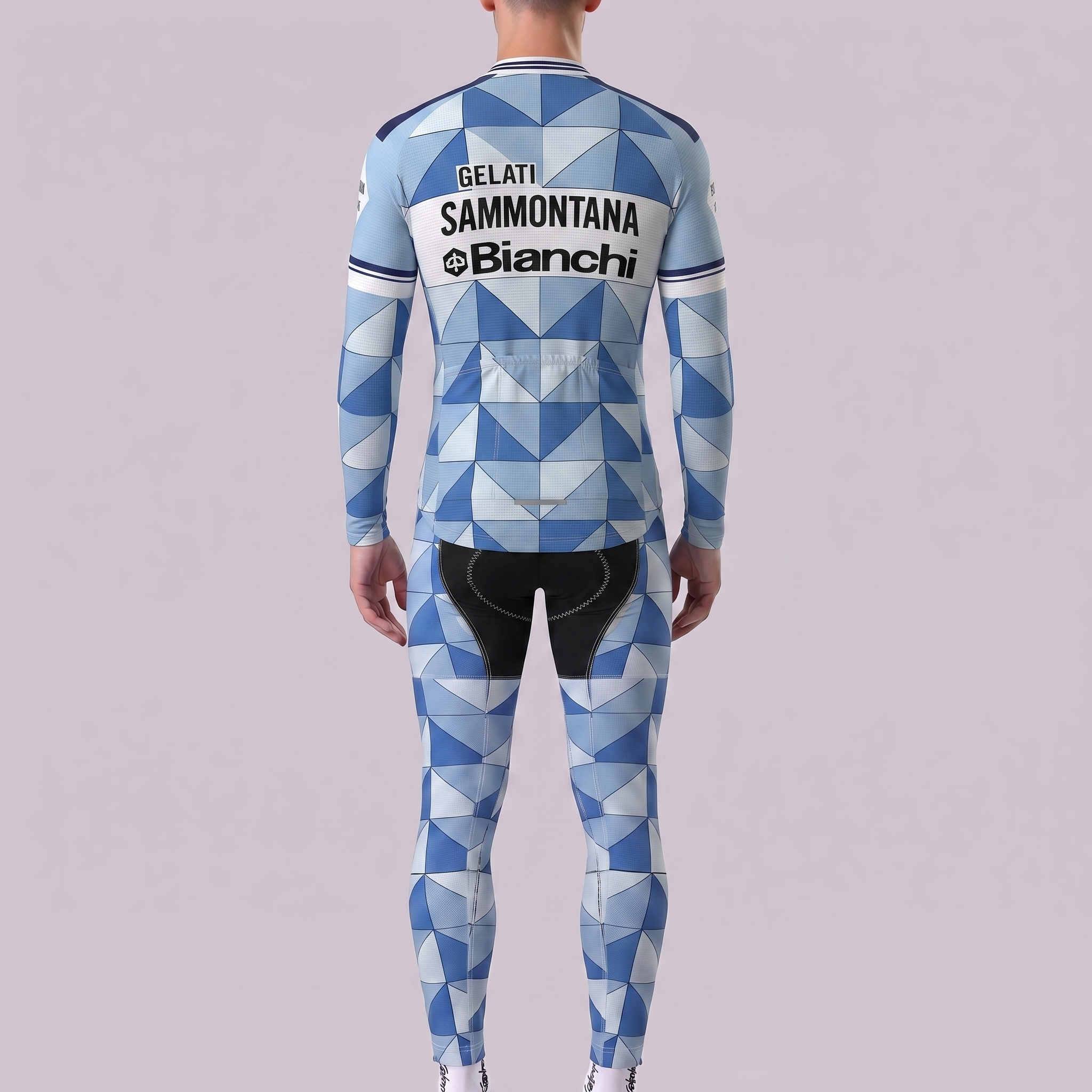 1986 Bianchi Long Sleeves Cycling Kits