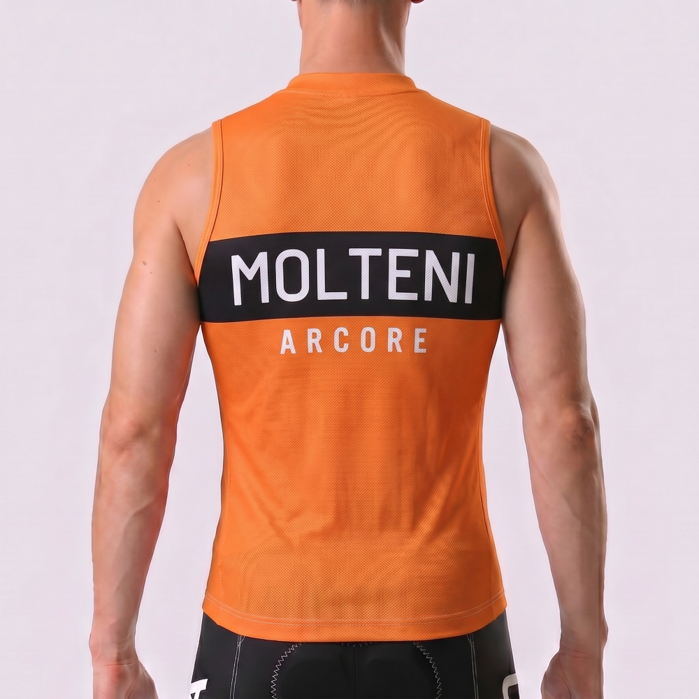 Orange MOLTENI Cycling Vests