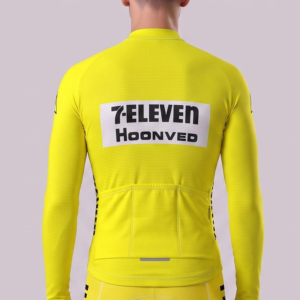 1986 7-Eleven Fleece Long Cycling Jersey