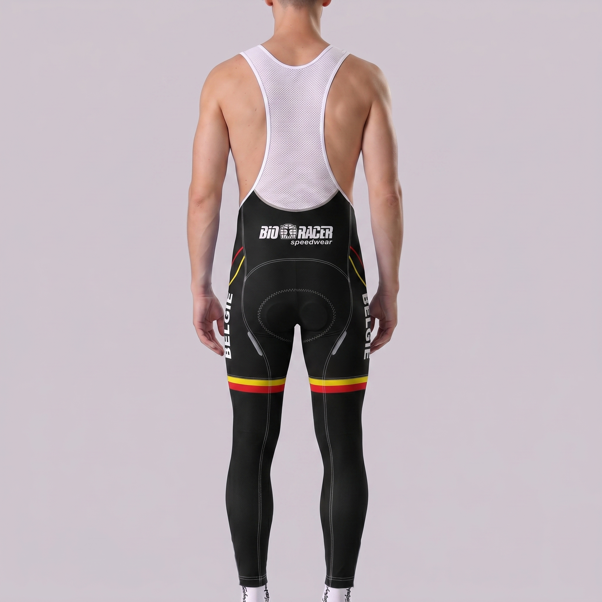 Belgium Froomeyy Fleece Bib Cycling Pants