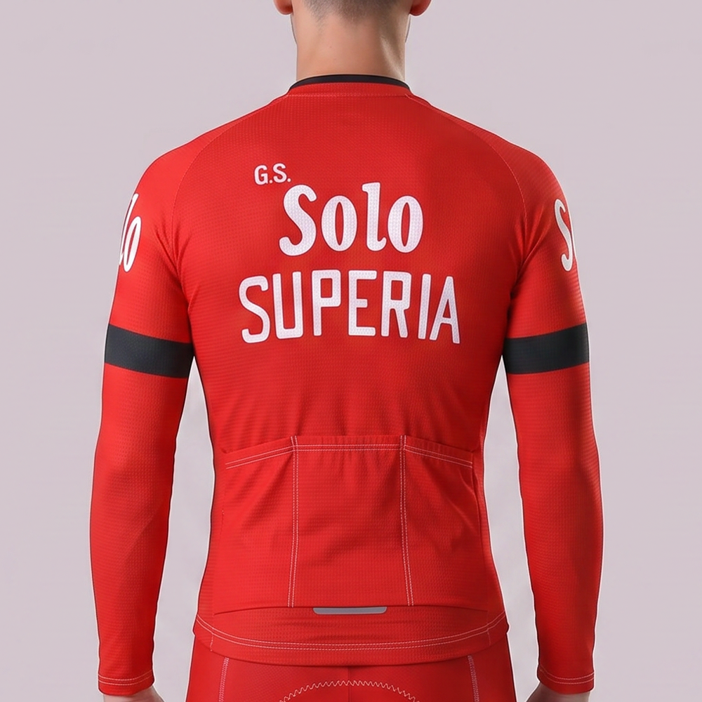 1965 Solo Fleece Long Cycling Jersey