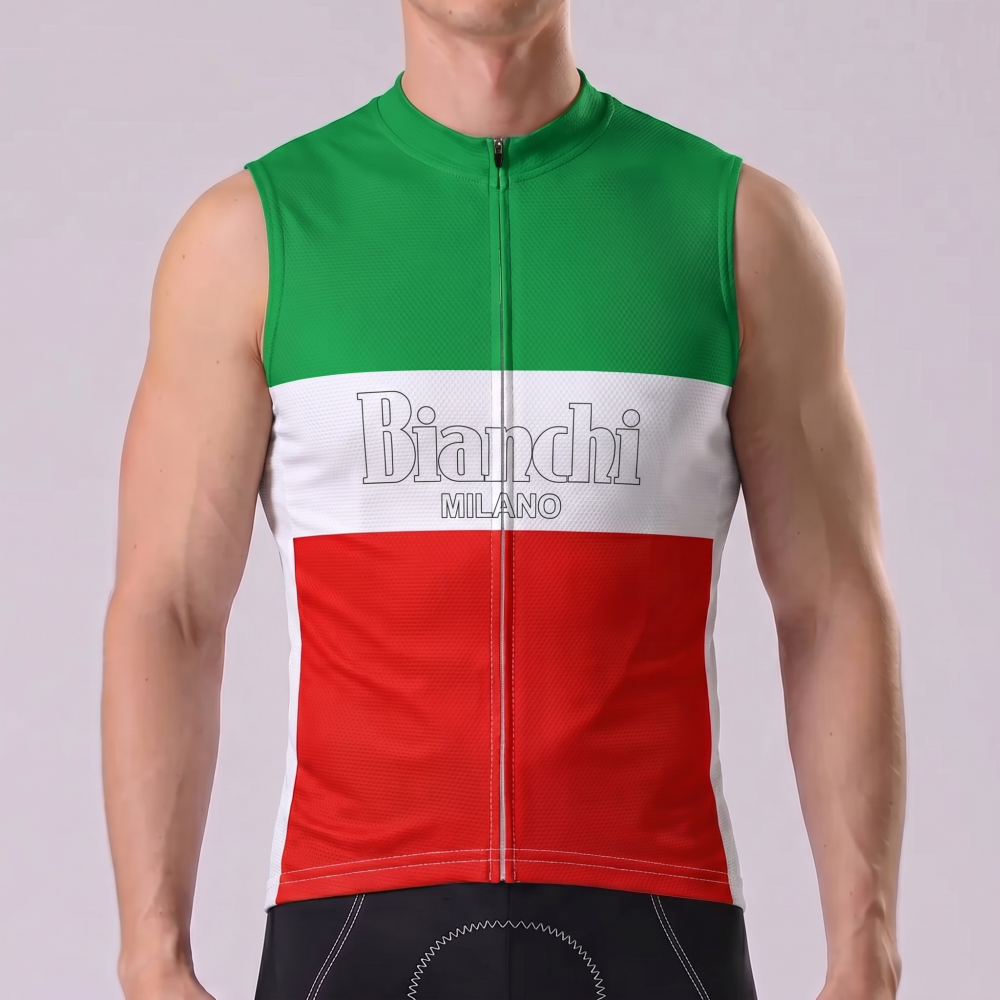 Bianchi MILANO Sleeveless Cycling Jersey