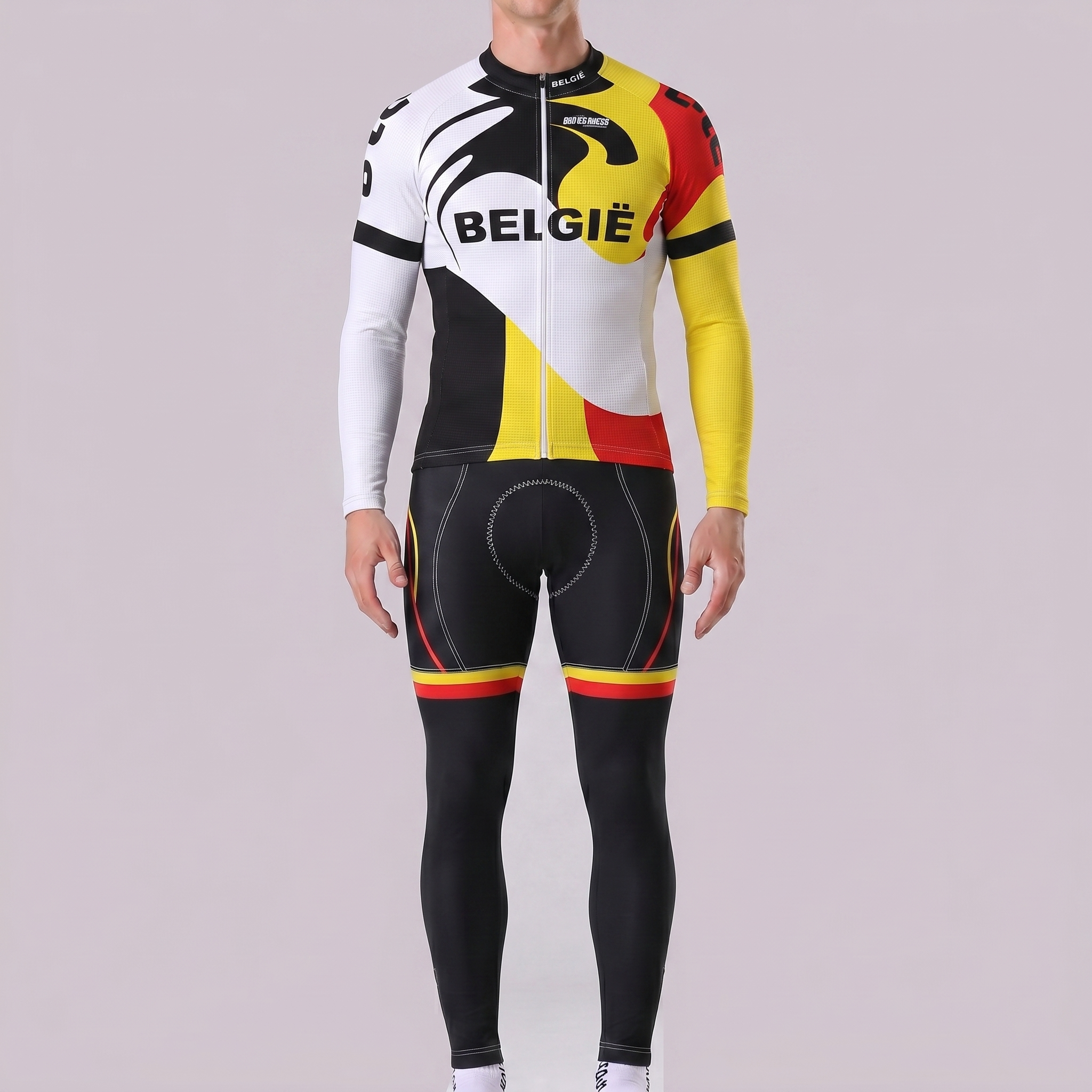 Belgium Froomeyy Long Sleeves Cycling Kits