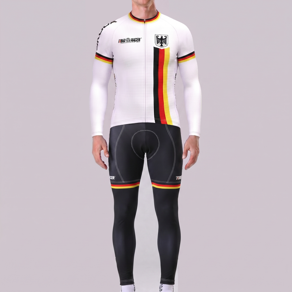 2019 Germany Long Sleeves Cycling Kits