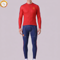 Spain Fleece Long Sleeves Cycling Kits
