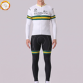2019 Australia Fleece Long Sleeves Cycling Kits