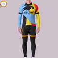 Belgium Fleece Long Sleeves Cycling Kits
