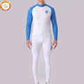United Kingdom White Fleece Long Sleeves Cycling Kits