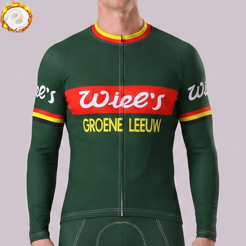 Wiee's Fleece Long Cycling Jersey