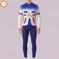 1994 France Fleece Long Sleeves Cycling Kits