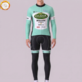 Colavita Bianchi Fleece Long Sleeves Cycling Kits