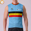 2016 Belgium Fleece Sleeveless Cycling Jersey