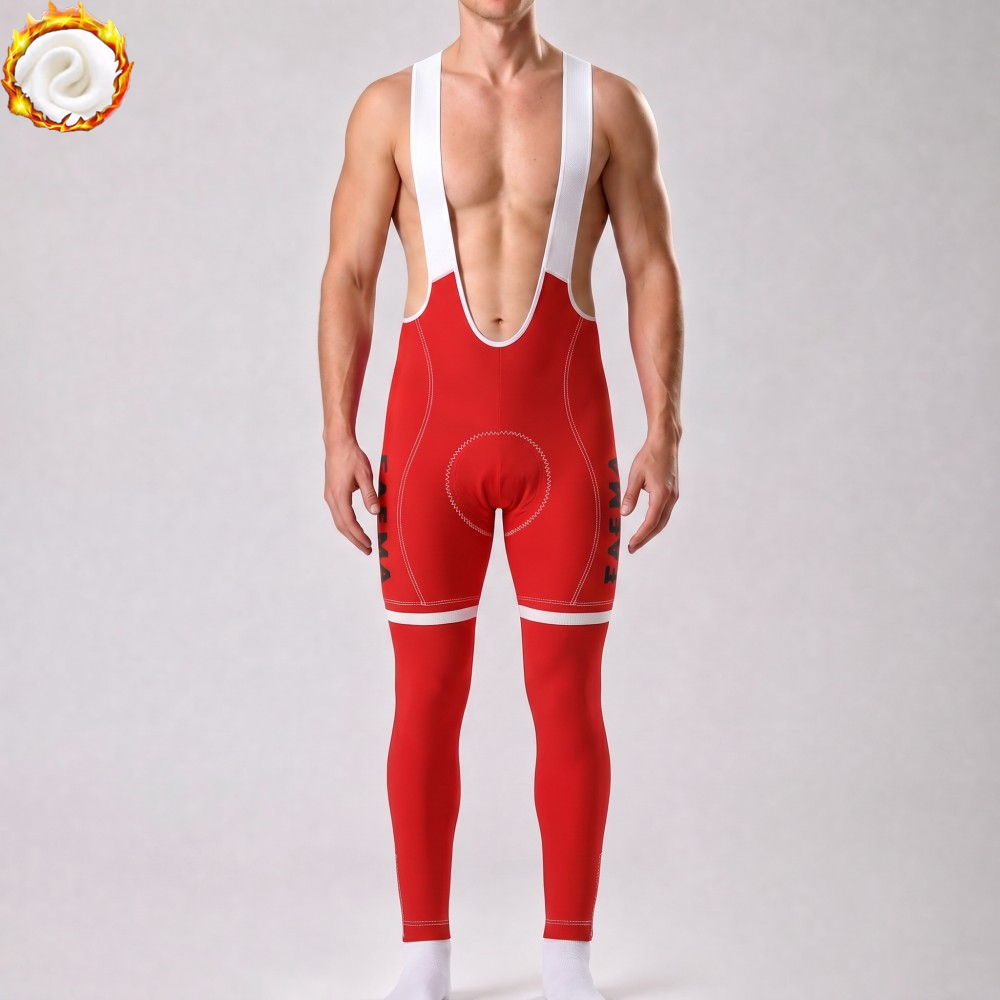 1956 Guerra Fleece Bib Cycling Pants