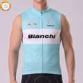 2003 Bianchi Fleece Sleeveless Cycling Jersey