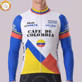 Colombia Fleece Long Cycling Jersey