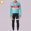 2017 Bianchi Fleece Long Sleeves Cycling Kits
