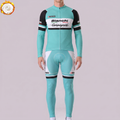 Bianchi Campagnolo Fleece Long Sleeves Cycling Kits