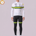 2018 AUS Fleece Long Sleeves Cycling Kits