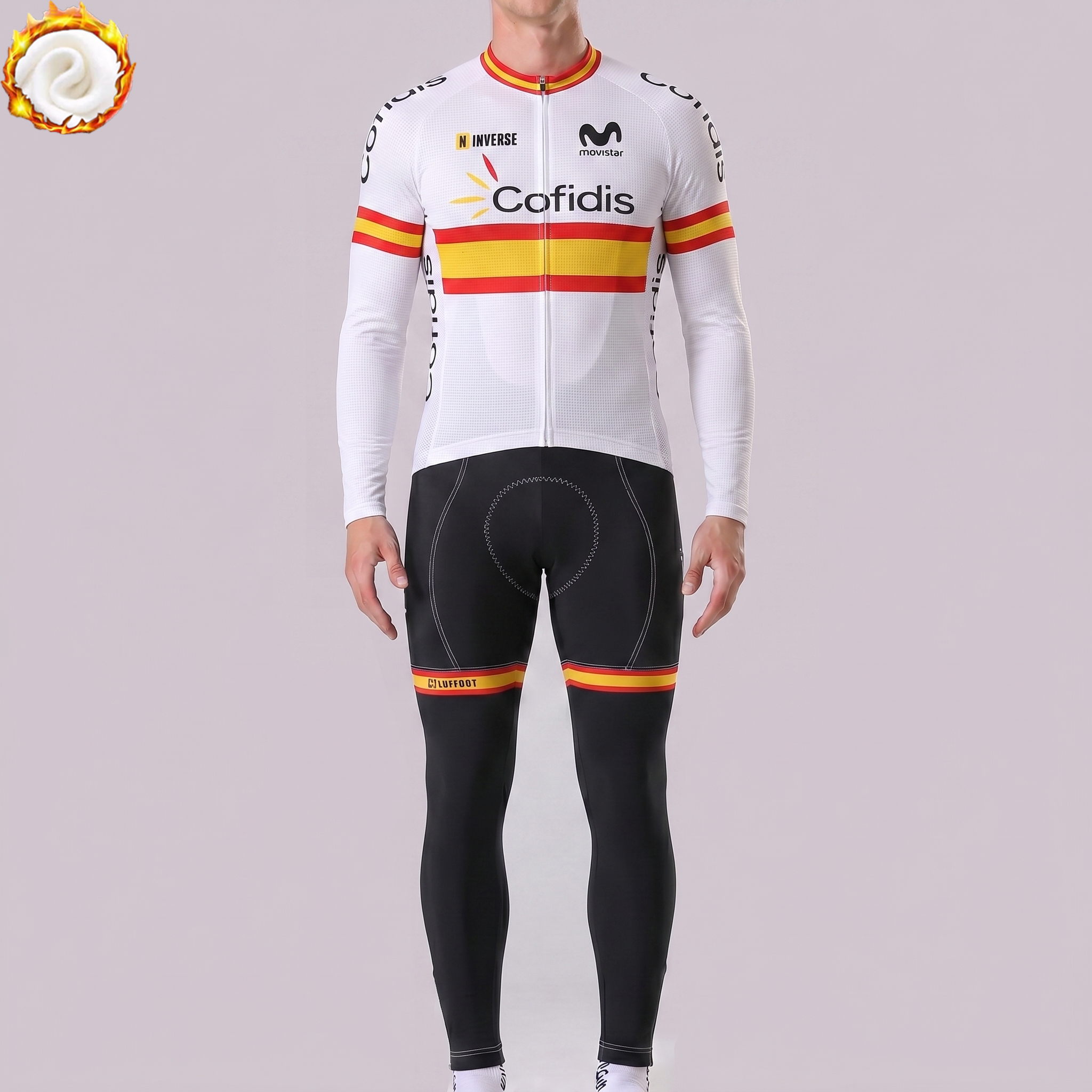 2024 ESPANA Fleece Long Sleeves Cycling Kits