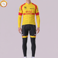 Eni Bianchi Fleece Long Sleeves Cycling Kits