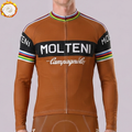 MOLTENI  Campagnolo Fleece Long Cycling Jersey