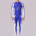 2003 France Long Sleeves Cycling Kits