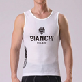 White Bianchi Cycling Vests