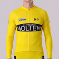 Yellow MOLTENI Long Sleeves Cycling Jersey
