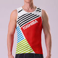 1990 Toshiba Red Cycling Vests