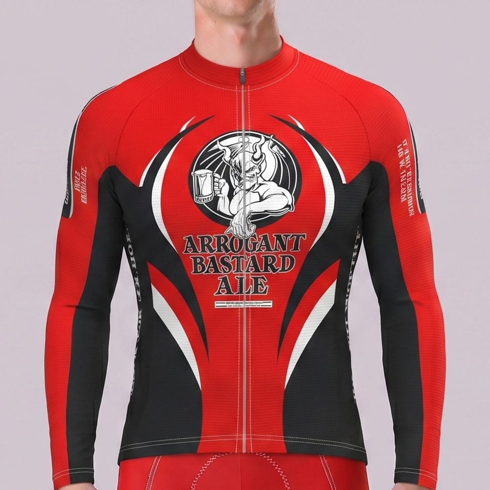 ARROGANT BASTARD Long Sleeves Cycling Jersey
