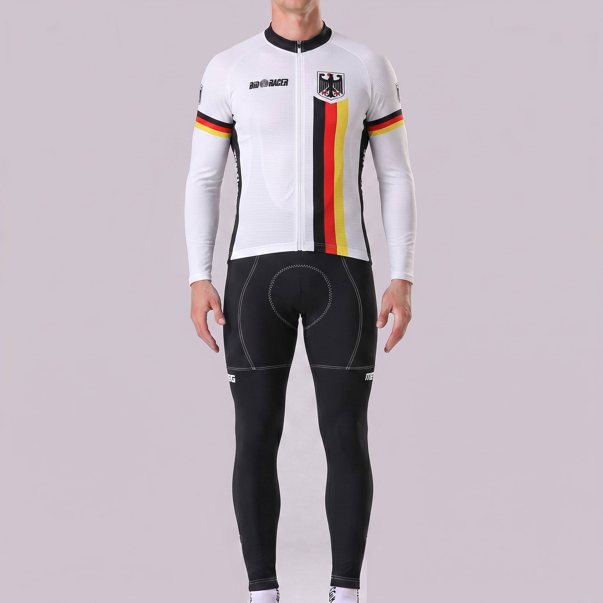 2016 Germany Long Sleeves Cycling Kits