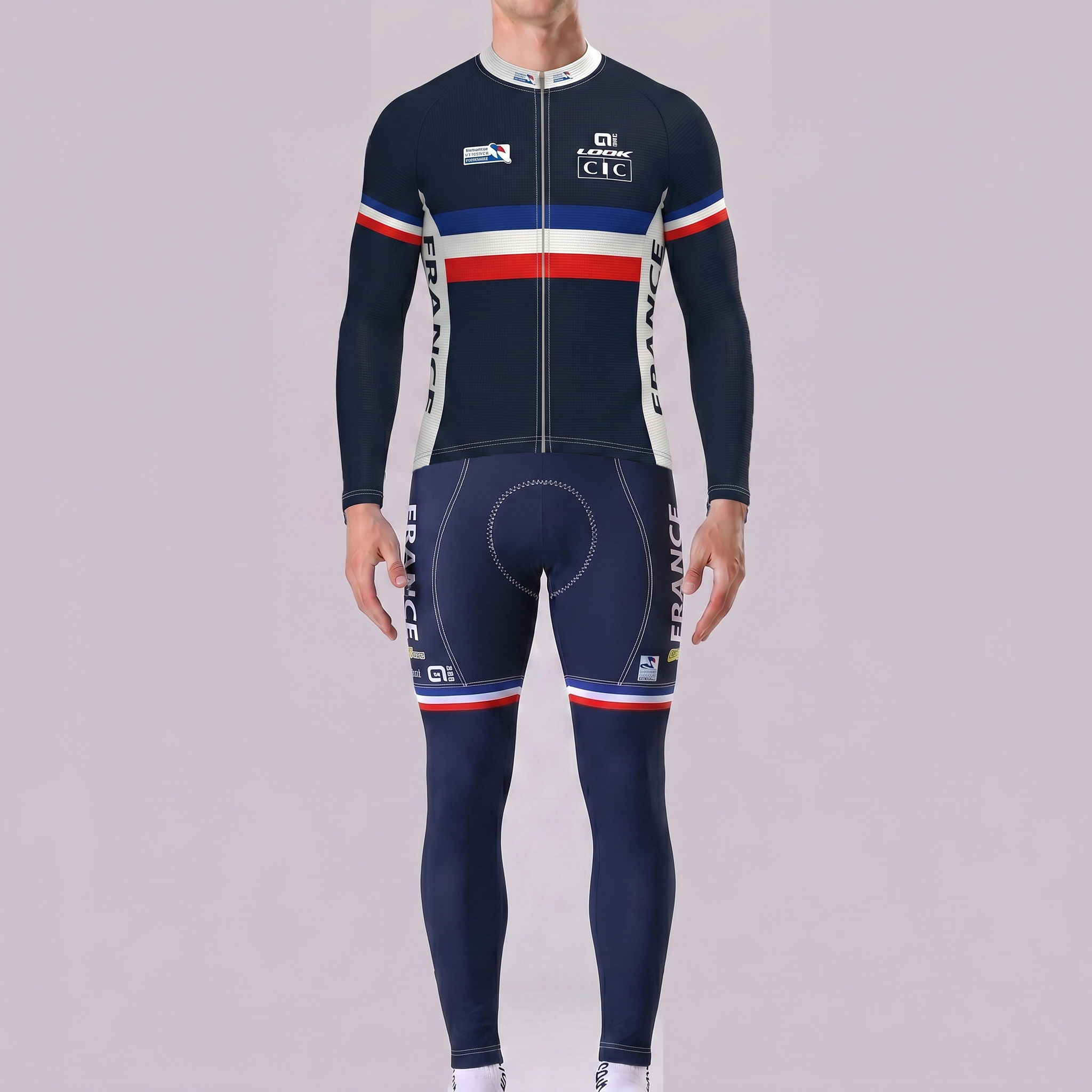 2022 France Long Sleeves Cycling Kits