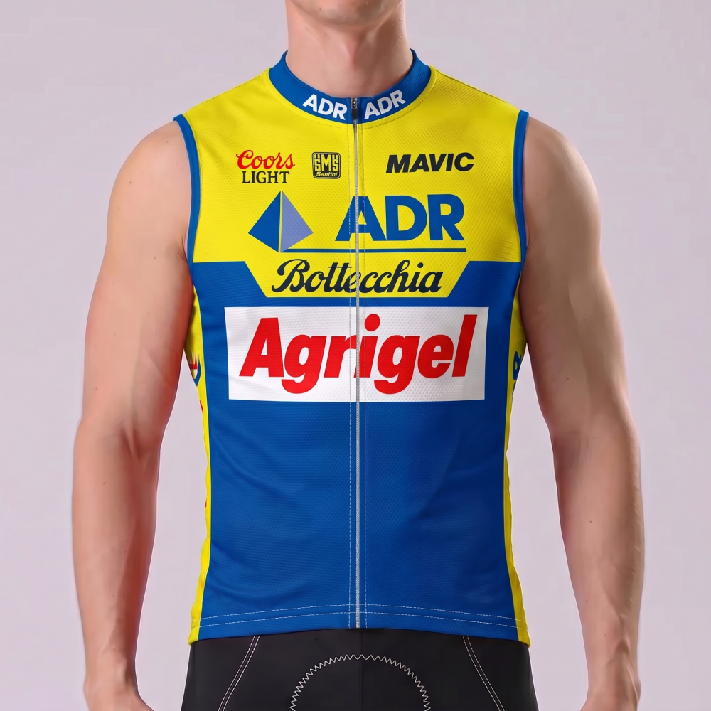 1989 Agrigel Sleeveless Cycling Jersey