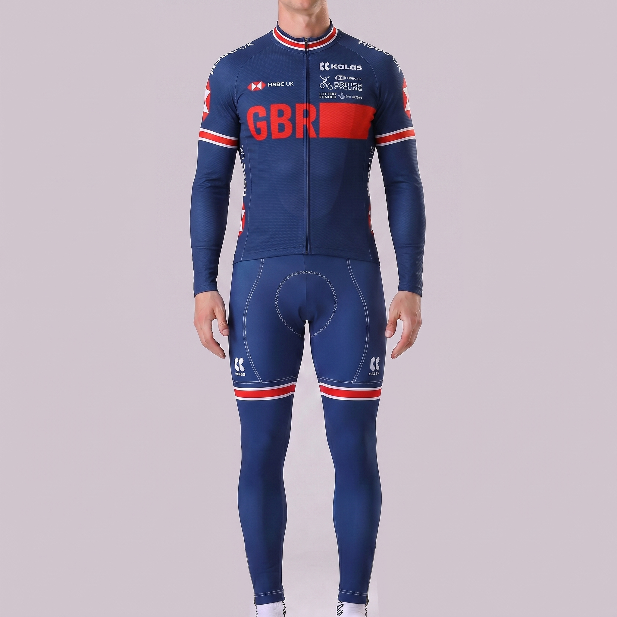United Kingdom Long Sleeves Cycling Kits