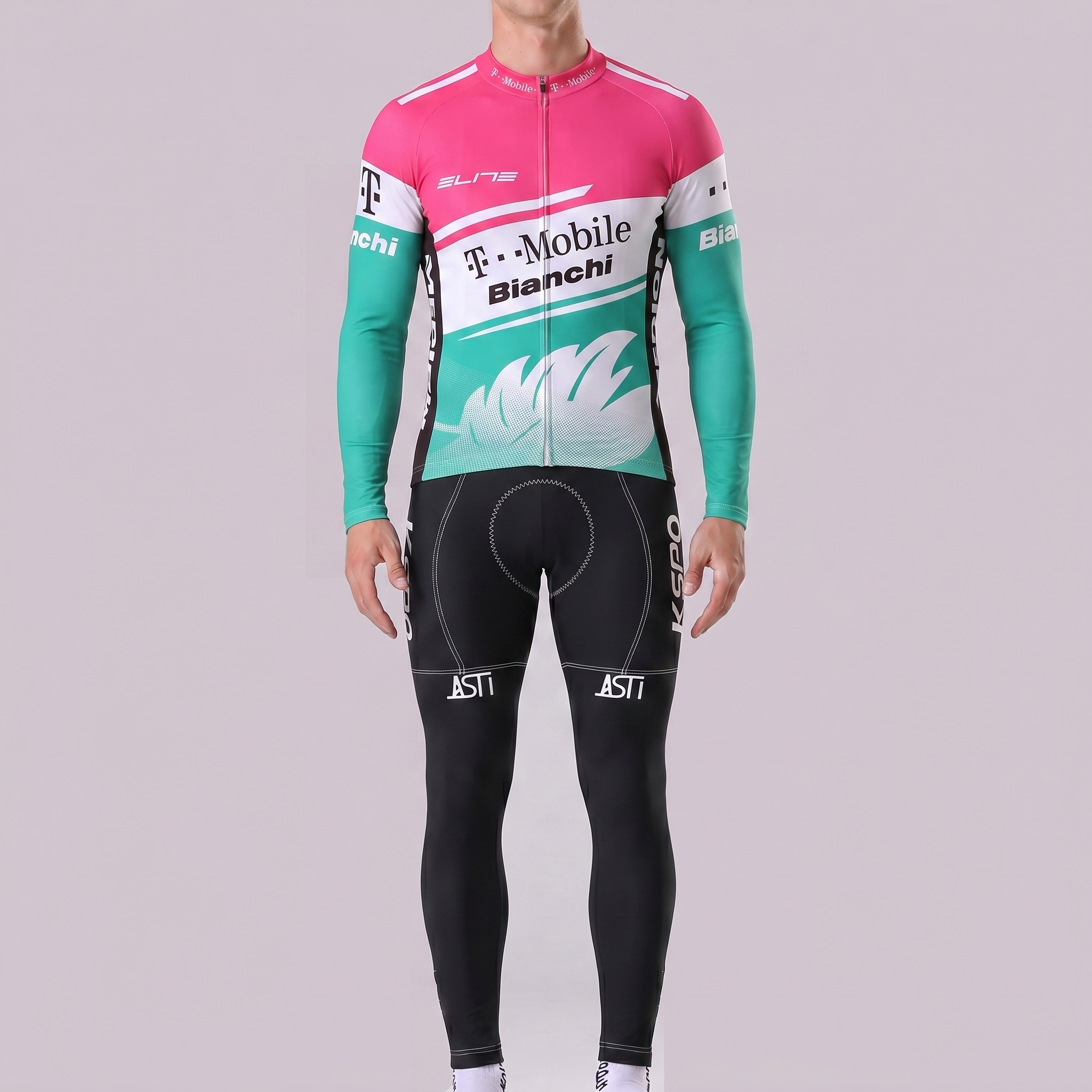 T-Mobile Bianchi Long Sleeves Cycling Kits