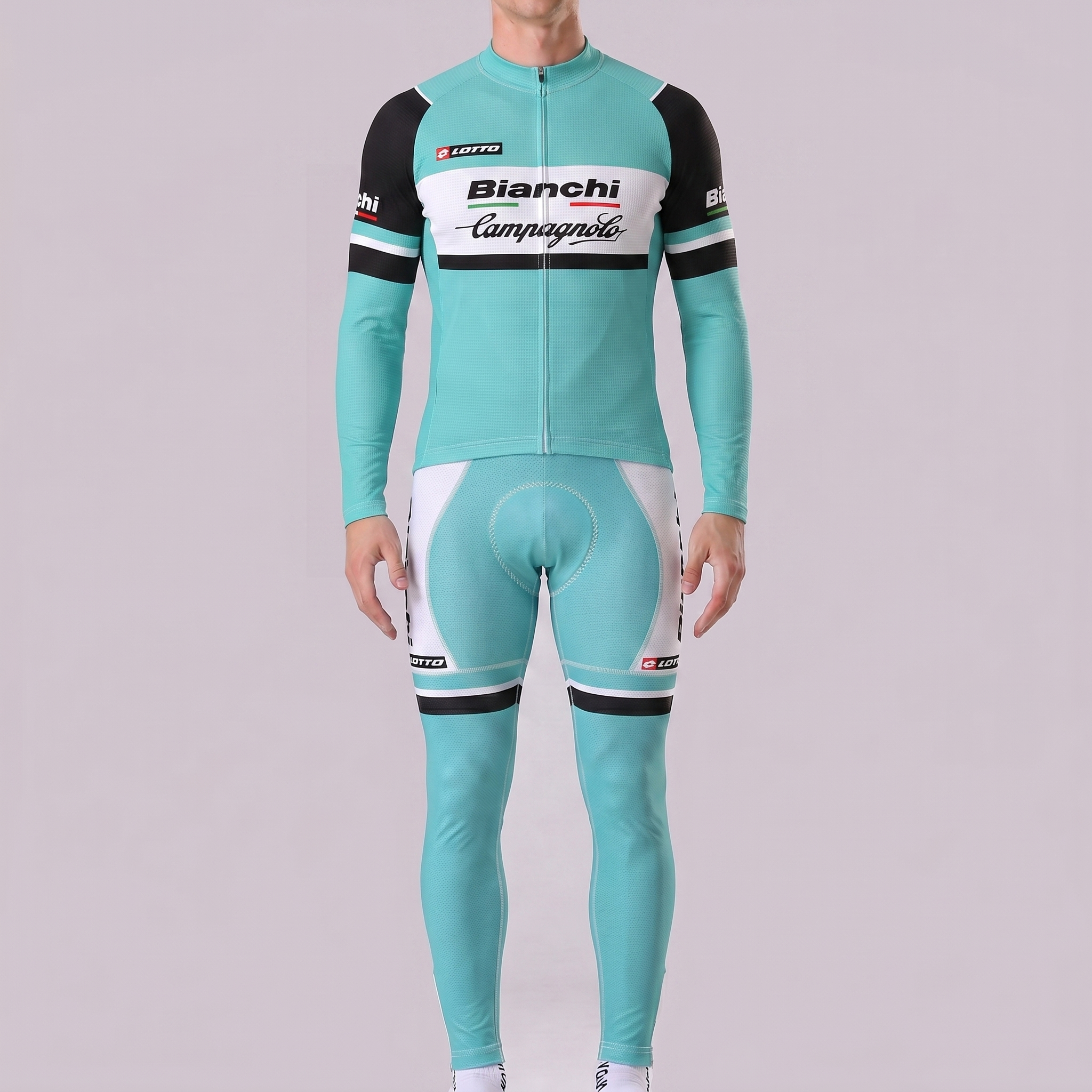 Bianchi Campagnolo Long Sleeves Cycling Kits