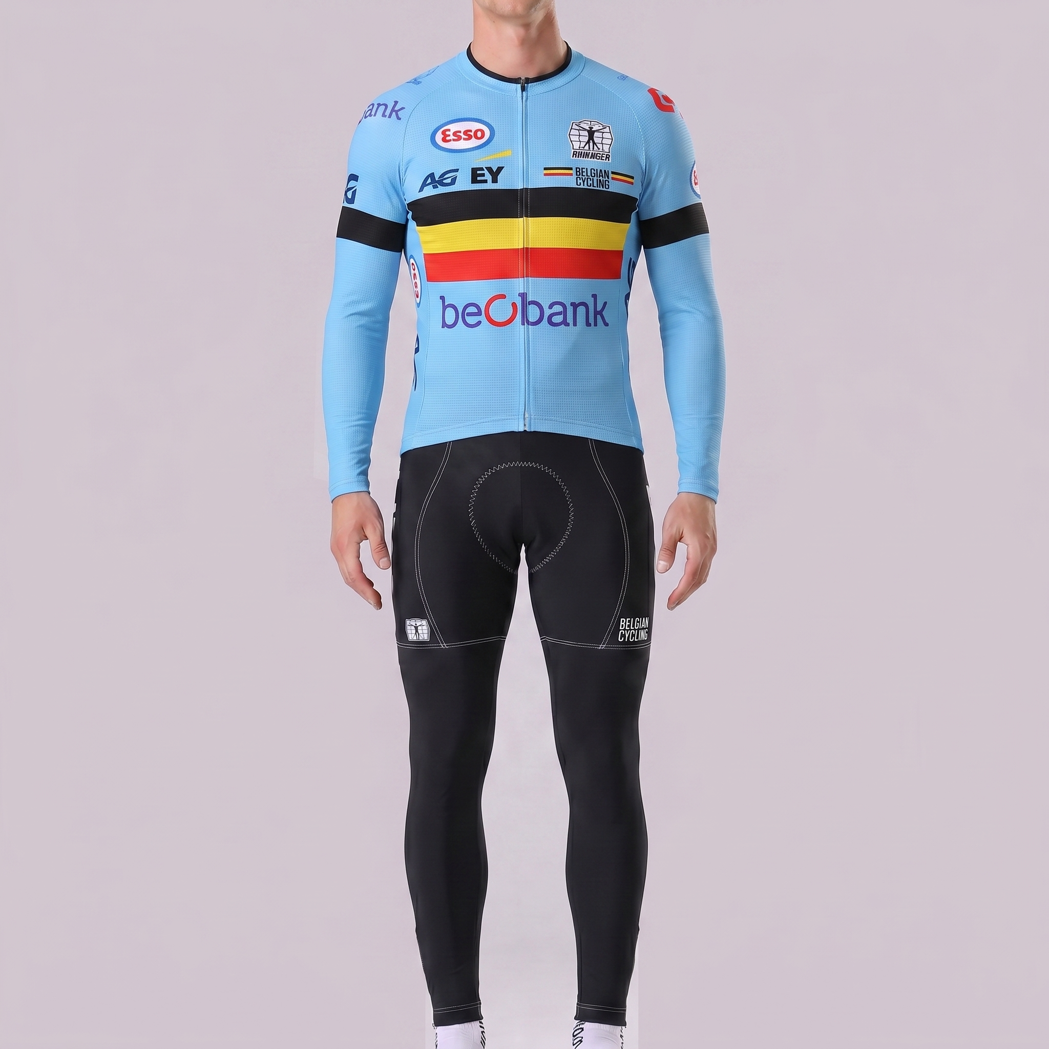 2024 Belgium Long Sleeves Cycling Kits