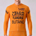 1977 Flandria Long Sleeves Cycling Jersey
