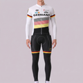 Germany Long Sleeves Cycling Kits