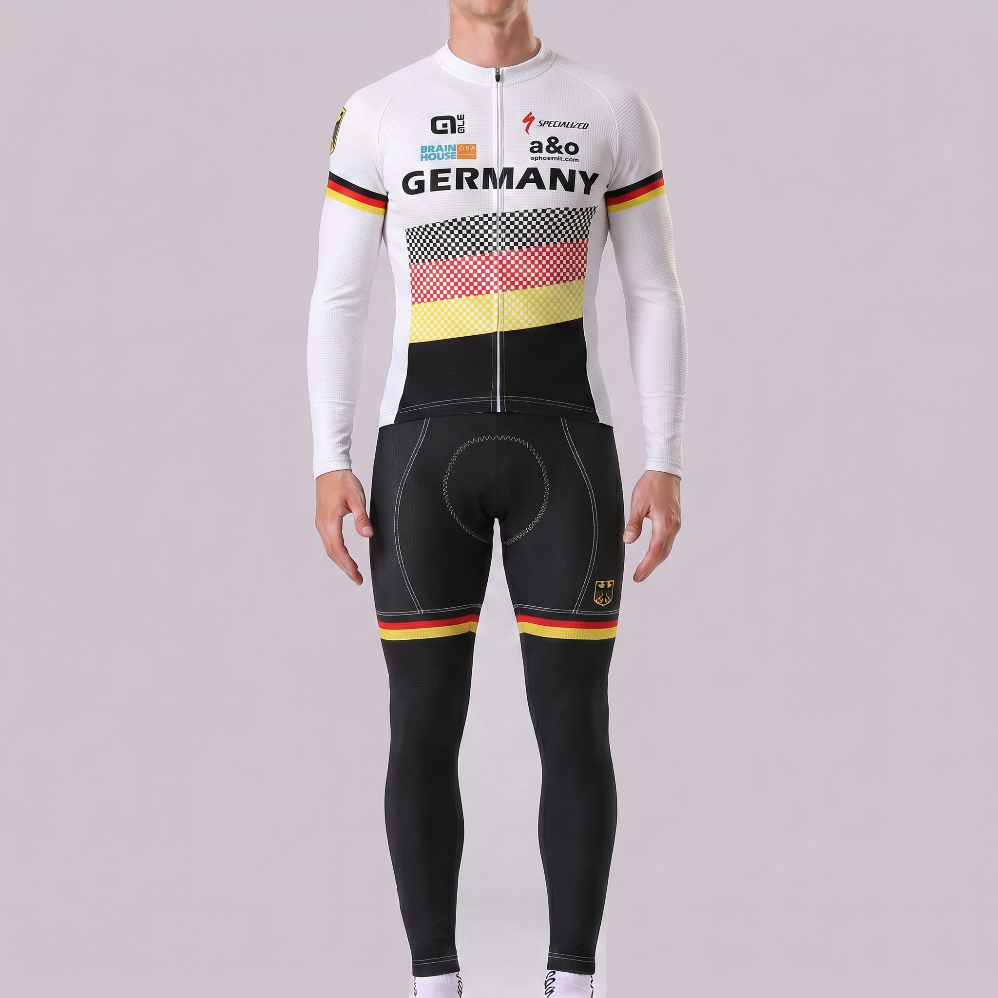 Germany Long Sleeves Cycling Kits