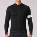 Black Long Sleeves Cycling Jersey