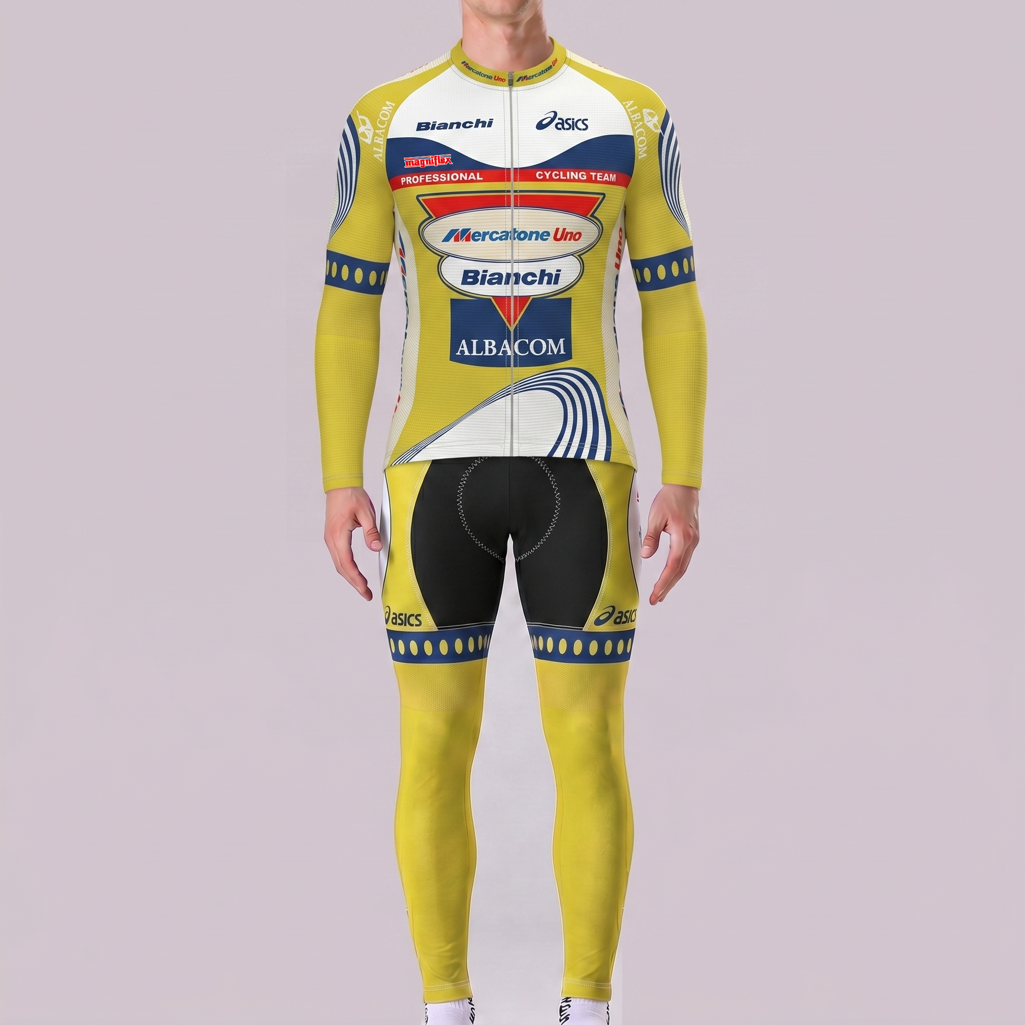 1999 Bianchi Long Sleeves Cycling Kits